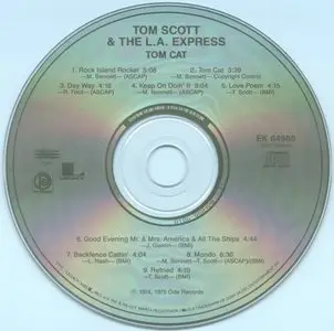 Tom Scott - Tom Cat (1974) {Ode/Epic}