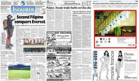 Philippine Daily Inquirer – May 19, 2006