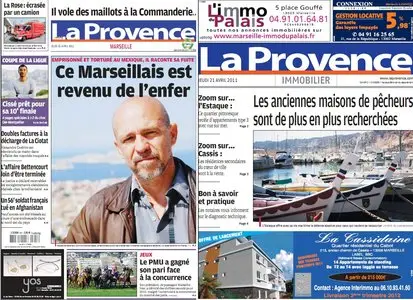 La Provence + cahier Immo - 21 avril 2011