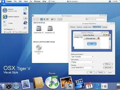 OSX Tiger xp theme