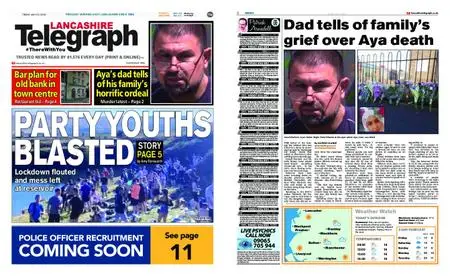 Lancashire Telegraph (Blackburn, Darwen, Hyndburn, Ribble Valley) – May 22, 2020