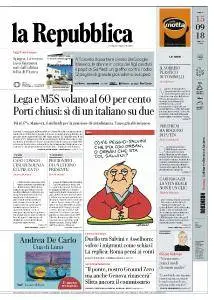 la Repubblica - 15 Settembre 2018