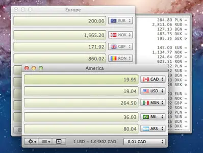 MaBaSoft Currency Assistant v3.1.5 Multilingual Mac OS X