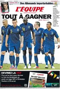 L'Equipe du Samedi 23 Juin 2012