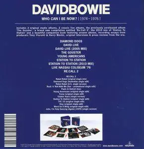 David Bowie - Who Can I Be Now? 1974-1976 (2016) [12CD Box Set]