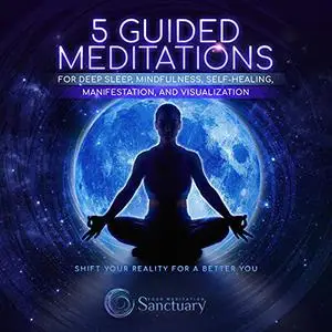 5 Guided Meditations for Deep Sleep, Mindfulness, Self-Healing, Manifestation and Visualization: Shift Your Reality [Audiobook]