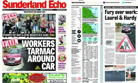 Sunderland Echo – August 18, 2017