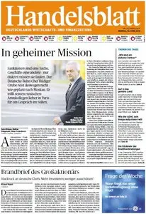 Handelsblatt vom Montag, 14. April 2014