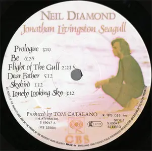 Neil Diamond - Jonathan Livingston Seagull (CBS S 69047) (UK 1973) (Vinyl 24-96 & 16-44.1)