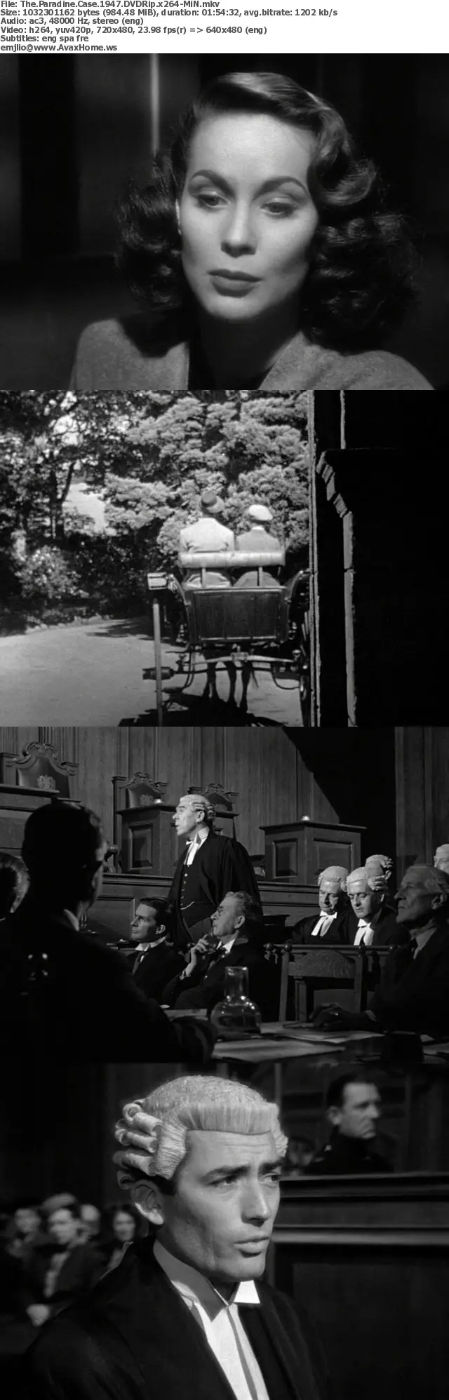 The Paradine Case (1947)