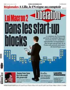 Libération du Lundi 9 Novembre 2015