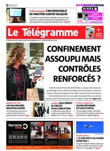 Le Télégramme Brest – 24 novembre 2020