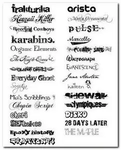 My Premium Font Collection #1