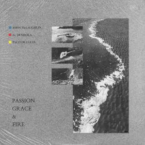 John McLaughlin, Al Di Meola, Paco De Lucía - Passion, Grace & Fire (1983) US 1st Pressing - LP/FLAC In 24bit/96kHz