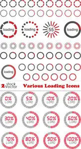 Vectors - Various Loading Icons