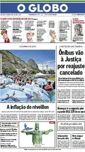 Jornal O Globo - 31 de dezembro de 2013 - Terça