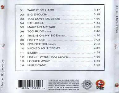 Keith Richards - Vintage Vinos (2010) {Mindless}