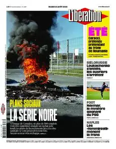 Libération - 18 août 2020