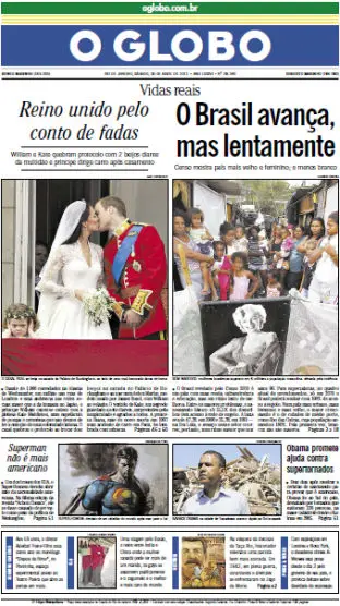 Jornal O Globo - 30 de abril de 2011