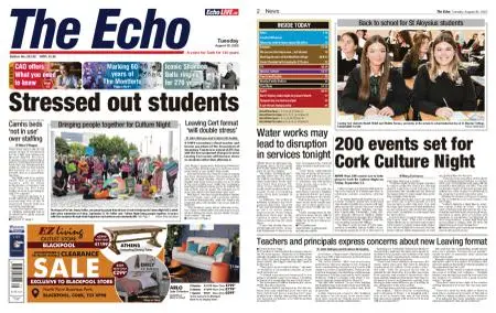 Evening Echo – August 30, 2022