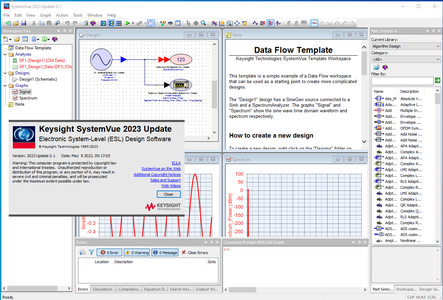 PathWave System Design (SystemVue) 2023 Update 0.1