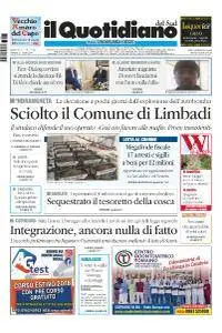 il Quotidiano del Sud Catanzaro, Lamezia e Crotone - 27 Aprile 2018