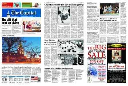 The Capital – December 25, 2017