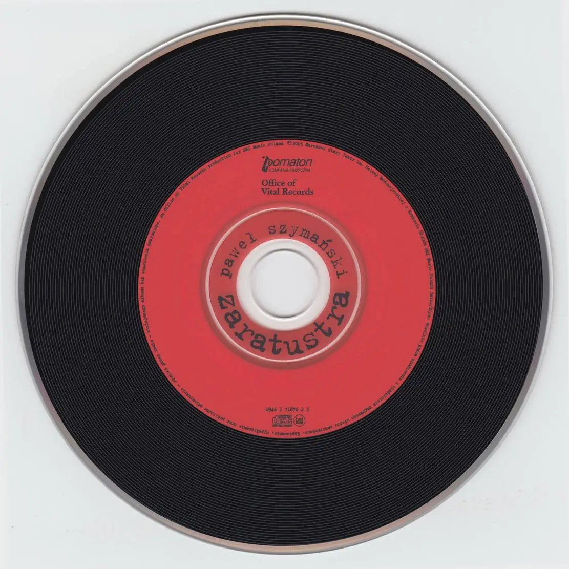 Pawel Szymanski - Zaratustra (2006) {EMI 094637187623}