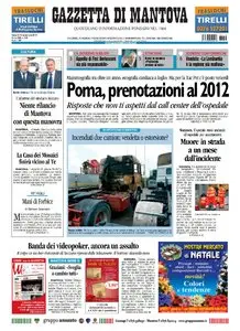 La gazzetta di mantova 19 novembre 2010
