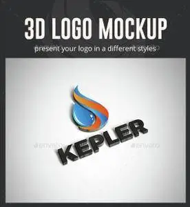 GraphicRiver - 3D Logo Mockup