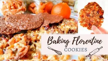 Baking Florentine Cookies