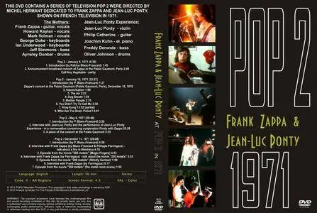 Frank Zappa and Jean-Luc Ponty - POP2 1971