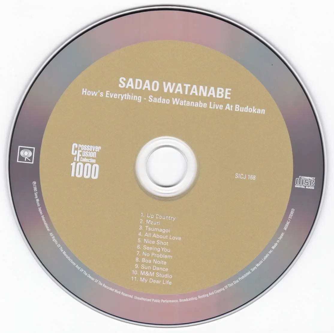 Sadao Watanabe - How's Everything: Sadao Watanabe Live At Budokan (1980 ...