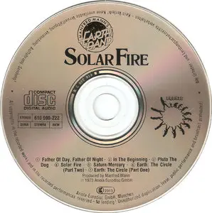 Manfred Mann's Earth Band - Solar Fire (1973) [1985, Bronze 610 590-222]