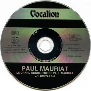 Paul Mauriat - Le Grand Orchestre De Paul Mauriat: Volumes 3 & 6 (2014)