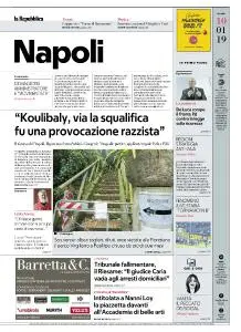 la Repubblica Napoli - 10 Gennaio 2019