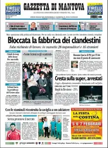 LA GAZZETTA DI MANTOVA DEL 03 FEBBRAIO 2010