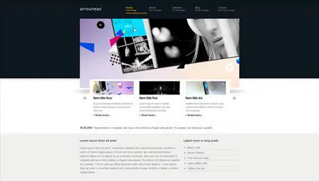 WordPress Arrowhead Theme