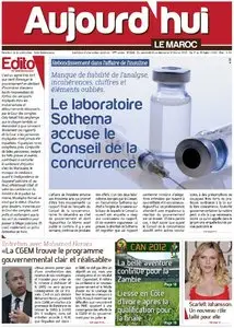 Aujourd'hui le Maroc 2616 - 10 au 12 Février 2012
