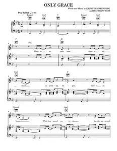 Only grace - Matthew West (Piano-Vocal-Guitar)