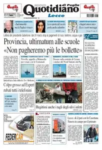 Quotidiano di Puglia - 13 Febbraio 2016