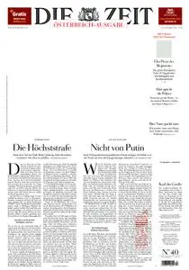 Die Zeit Österreich - 24. September 2020