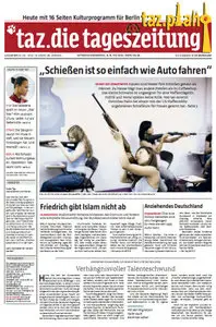 Tageszeitung TAZ vom 08 Mai 2013