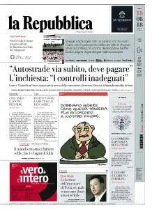 la Repubblica - 18 Agosto 2018