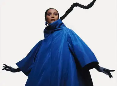 Iman by Nadine Ijewere for British Vogue January 2023