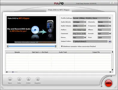 Plato DVD to MP3 Ripper v11.04.02 + Rus