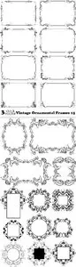 Vectors - Vintage Ornamental Frames 15