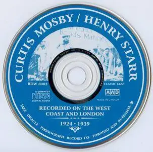 Curtis Mosby and Henry Starr - Recorded On The West Coast And London, 1924-1939 (1996) {Jazz Oracle BDW8003}