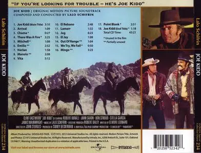 Lalo Schifrin - Joe Kidd (1972) {Intrada, Special Collection Volume 234 rel 2013}