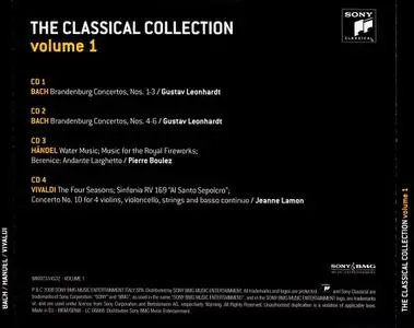 Sony The Classical Collection [30CDs], Vol. 1: Bach, Handel, Vivaldi (2008)